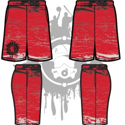 All The Way Live Designs Scratched Off Shorts