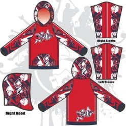 All The Way Live Designs Semi-Crazy Full Dye Uni-sex Hoody