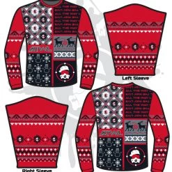 All The Way Live Designs Men 2018 Holiday Ugly Sweaters