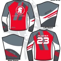 All The Way Live Designs Crossover Long Sleeve Full Dye Men