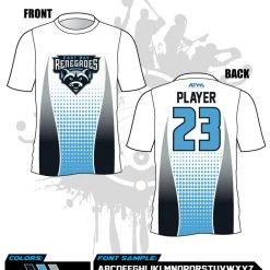 All The Way Live Designs East Bay Fall League Men's Sub Dye Jerseys