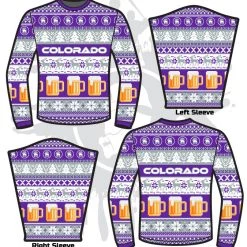 All The Way Live Designs Hardball ATWL Christmas Spirit Sweater-3 Men