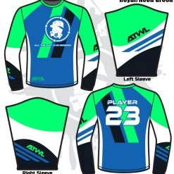 All The Way Live Designs Crossover Long Sleeve Full Dye Men