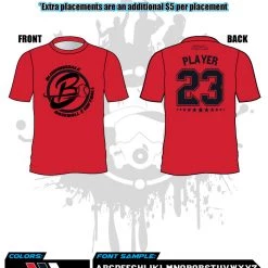 All The Way Live Designs Bloomingdale All Stars Replica Mens/Womens Game Jerseys-sub Dye