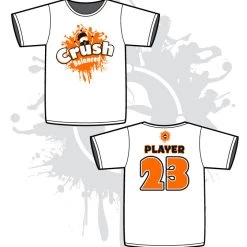 Hit Kings Crush Mens White Sub Dye Jersey Crush
