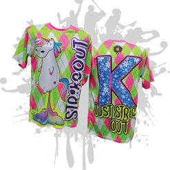 All The Way Live Designs Men STRIKEOUT (MAGICAL UNICORN)