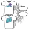 All The Way Live Designs Splash Mask Mens White Sub Dye Jersey Mint/Purple
