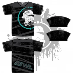 All The Way Live Designs Men DISTRESSED GAS MASK