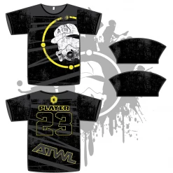 All The Way Live Designs Men DISTRESSED GAS MASK