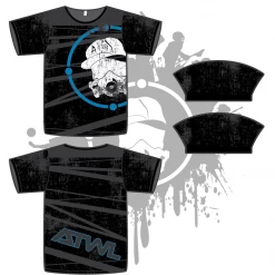 All The Way Live Designs Men DISTRESSED GAS MASK