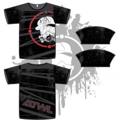 All The Way Live Designs Men DISTRESSED GAS MASK