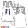 All The Way Live Designs PRIMAL COLLECTION WOMENS TANK TOPS
