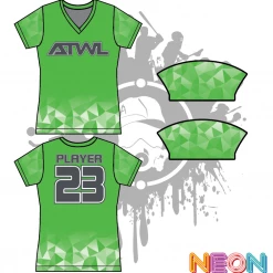 All The Way Live Designs Diamond Cut Womens Full Dye Jersey