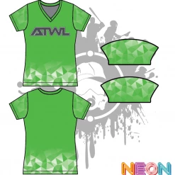 All The Way Live Designs Diamond Cut Womens Full Dye Jersey