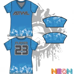 All The Way Live Designs Diamond Cut Womens Full Dye Jersey