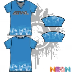 All The Way Live Designs Diamond Cut Womens Full Dye Jersey