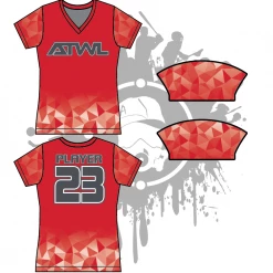 All The Way Live Designs Diamond Cut Womens Full Dye Jersey