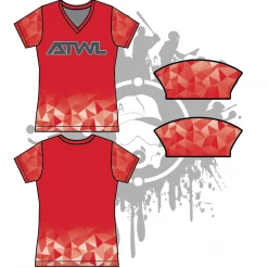 All The Way Live Designs Diamond Cut Womens Full Dye Jersey