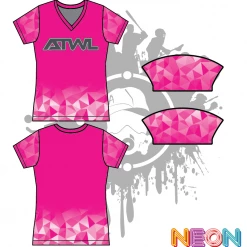 All The Way Live Designs Diamond Cut Womens Full Dye Jersey