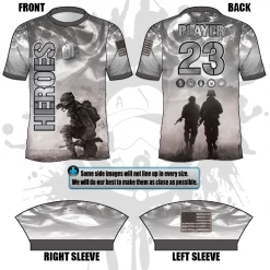 All The Way Live Designs Men Heroes Full Dye Jersey