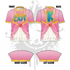 All The Way Live Designs Strikeout Princess Full Dye Jersey