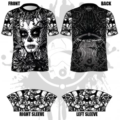 All The Way Live Designs Día De Los Muertos Men's Jersey