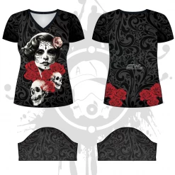 All The Way Live Designs La Rosa Women's Jersey Themes