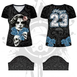 All The Way Live Designs La Rosa Women's Jersey Themes