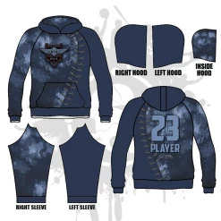 All The Way Live Designs Stitches Full Dye Hoodie New Arrivals