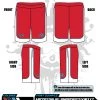 All The Way Live Designs Georgia Sports Academy Full Dye Shorts