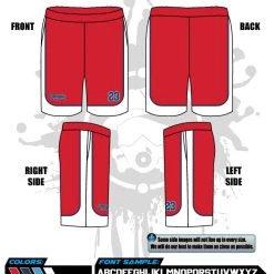 All The Way Live Designs Georgia Sports Academy Full Dye Shorts