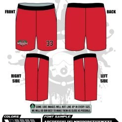 All The Way Live Designs Bloomingdale All Stars 2022 2022 Bloomingdale All Stars Full Dye Shorts