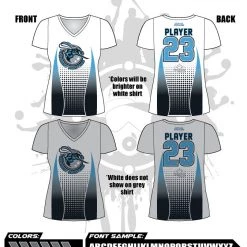 All The Way Live Designs Pinecrest Fall League Women's Sub Dye Jersey