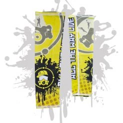 All The Way Live Designs Splatter Gasmask Arm Sleeve (additional Color Options Available)
