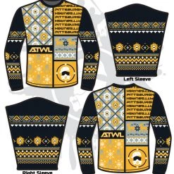 All The Way Live Designs Men Football ATWL Christmas Spirit Sweater-3