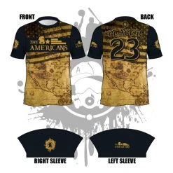 All The Way Live Designs Men The Americans Full Dye Jersey