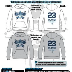 All The Way Live Designs Fishhwak All Stars Fishhawk All Stars Mens Cut Sub Dye Hoody