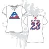 All The Way Live Designs All About America Women's White Sub-Dye Jersey