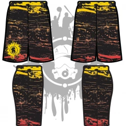 All The Way Live Designs Scratched Off Shorts