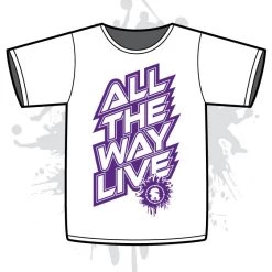 All The Way Live Designs Extreme College Edition White Sub Dye Jersey Men