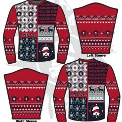 All The Way Live Designs Men Football ATWL Christmas Spirit Sweater-3