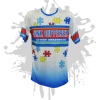 All The Way Live Designs Think Different Autism Awareness Mens Full Dye Jersey