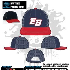 All The Way Live Designs East Bay Fall League Hats