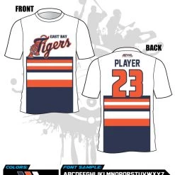 All The Way Live Designs East Bay Fall League Men's Sub Dye Jerseys