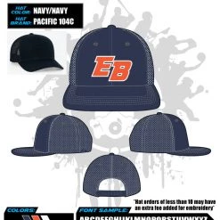 All The Way Live Designs East Bay Fall League Hats