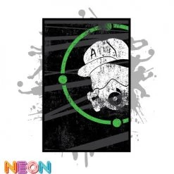 All The Way Live Designs DISTRESSED GAS MASK TOWEL