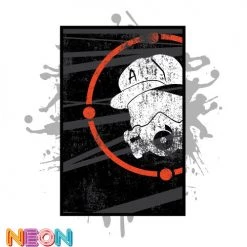 All The Way Live Designs DISTRESSED GAS MASK TOWEL