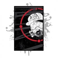 All The Way Live Designs DISTRESSED GAS MASK TOWEL