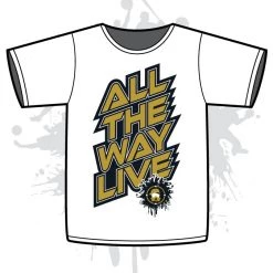 All The Way Live Designs Extreme College Edition White Sub Dye Jersey Men