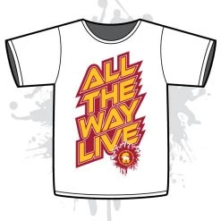 All The Way Live Designs Extreme College Edition White Sub Dye Jersey Men